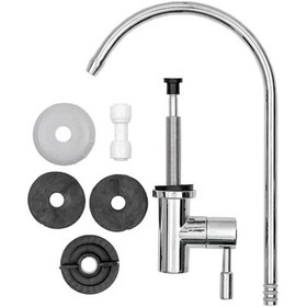 Resim Su Arıtma Cihazı Lüx Krom Musluk Tüm Markalara Uyumludur Kuğu Musluk 