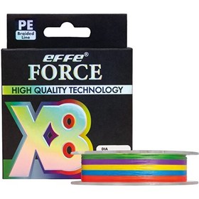 Resim Effe Force X8 Multicolor 150 M İp Misina - 0.28 MM 