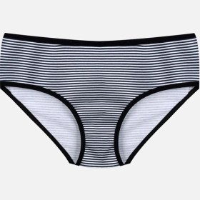 Resim Koza İç Giyim Kız Çocuk 3'lü Penguen Desenli Slip 1050 Çok Renkli 