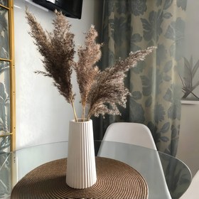 Resim Çizgili Uzun Silikon Vazo Kalıbı Kendin Yap Epoksi Reçine, Kil, Çimento, Alçı El Sanatları, Ev Dekor Döküm Aracı 