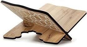 Resim İhvan Online Portatif Ahşap Masa Üstü Rahle Açık Kahve 