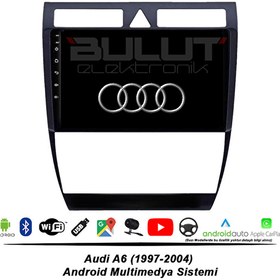 Resim Audi A6 Android Multimedya Sistemi (1997-2004) 2 GB Ram 32 GB Hafıza 4 Çekirdek İphone CarPlay Android Auto Navigatör Navigatör