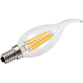 Resim Osaka 6W Kıvrık Rustik LED Ampul Beyaz 