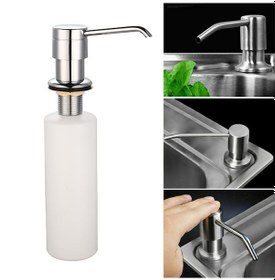 Resim Elektroliz Plastik Sabunluk Lavabo Sıvı Deterjan Losyon Şişesi 