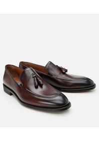 Resim Hotiç Erkek Deri Kahverengi Püskül Detaylı Klasik Loafer 02ayh305270a480 Kahve-brown Kahverengi 