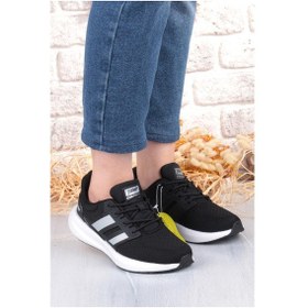 Resim Jump 35132 Hafif Rahat Orijinal Ürün Sneaker Kadın Spor Ayakkabı Siyah - Beyaz 