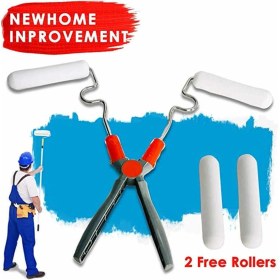 Resim Vice Avm Nano Süngerli Damlatmaz Mobilya ve Duvar Boyama Rulosu Hem Köşe Hem Düz Zemin (4915) GO-53-vice/(1395) 02924 