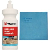 Resim Würth Deri Besleyici Bakım Kremi 500 Ml Güderi Bez Mavi 130 Gr 