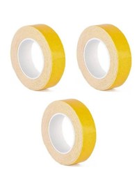 Resim Çift Taraflı Köpük Bant 16mm 1,5 Metre 3 Adet Çift Taraflı Bant Beyaz 