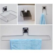 Resim Hagen 4'lü Güçlü Yapıştırma Banyo Seti 