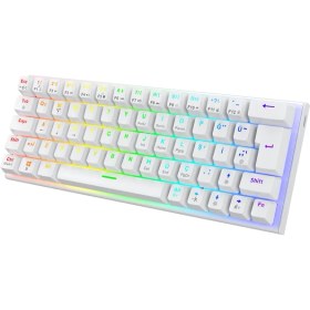 Resim Blueforce Runner Rgb Mekanik Gaming Oyuncu Klavyesi Red Switch Q Beyaz 