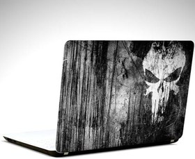 Resim Punisher Karanlık Duvar Laptop Sticker 17 inch (39X27CM) 