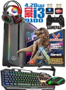 Resim WARBOX Duuk I3 9100 Turbo:4.20ghz 8gb Ram 240gb Ssd 250gb Hdd R7 240-4gb E.kartı 22" Monitör Gaming Pc 