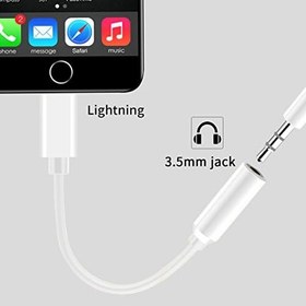 Resim iPhone Lightning 3.5Mm Kulaklık Dönüştürücü 