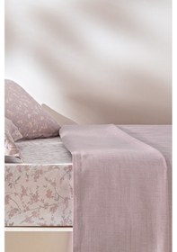 Resim Puffy Elois Tek Kişilik Bambu Pike Takımı - Mürdüm 