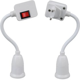 Resim E27, Duy Dünüştürücü, Açma Kapama Anahtarlı, Oynar Başlıklı Duy, Priz Duyu, 