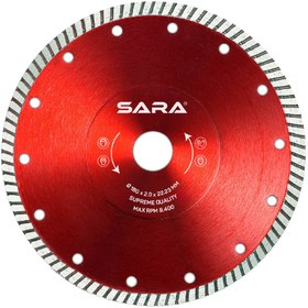 Resim SARA HASSAS SERAMİK KESME ELMASI 180mm 