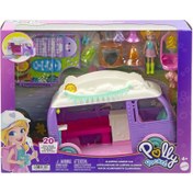 Resim JCC32 Polly Pocket Eğlenceli Karavan Oyun Seti 