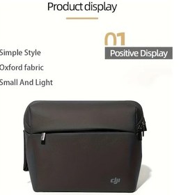 Resim Globalbloom B Model Djı Mini Taşınabilir Siyah Omuz Çantası Seyahat Depolama Düzenleyici 