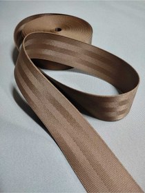 Resim Renkli Emniyet Kemeri 6 Metre 2 Kemer İçin Açık Kahve 