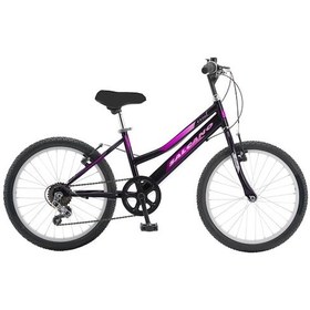 Resim Salcano Excel 20 Lady 20 Jant Kız Çocuk Bisikleti , 6 Vitesli - Siyah Pembe Siyah Pembe 