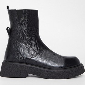 Resim Valmenti Kadın Siyah Floter Deri Casual Bot 33 6104 Bn Bot Sk23/24 Siyah 