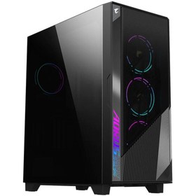 Resim Aorus C500 RGB Mid Tower Atx Cam Kasa 