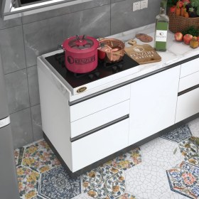 Resim Kenzlife ankastre modülü kabini lutetyum byz ocak altı tezgah aparatı 