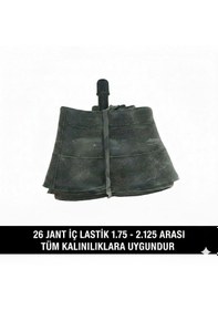 Resim 26 Jant İç Lastik - 26x1.75 / 2.125 Uyumlu - Oto Valf Kalın Sibop Bisiklet İç Lastiği 