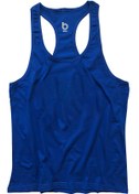 Resim BLUU Basic Fitness Gym Tank Top Sporcu Atleti 