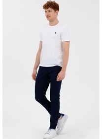 Resim U.S. Polo Assn. U S Polo Assn Slim Fit Lacivert Erkek Pantolon 1600040 001 