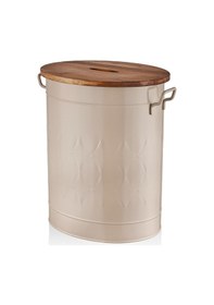 Resim The Mia Prizma Çamaşır Sepeti 54 x 43 x 35 CM Karamel 