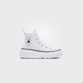 Resim Converse Chuck Taylor All Star Lugged Lift Platform Canvas Çocuk Beyaz Sneaker 