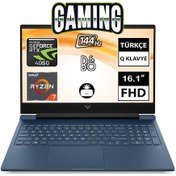 Resim HP Victus 16-S0022NT 7Z588EA05 R7-7840HS 32 GB 2 TB SSD RTX4050 16.1" Dos Dizüstü Bilgisayar 