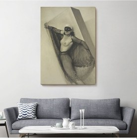 Resim Es10 Büyücüde Tanrıça, Rahibe, Cadı ve Votaress Arketipleri (1926) Kanvas Tablo-5276 (70 x 100) 