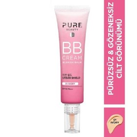 Resim Pure Beauty BB Krem PA+++ Ivory SPF50 30 ml 