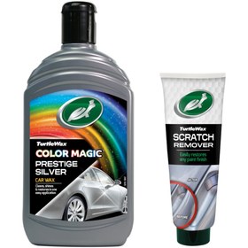 Resim Turtle Wax Renkli Cila Gri Ince Çizik Giderici Pasta 100 ml 