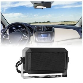 Resim Dianziye Oto Dış Hoparlör, 3.5mm Arayüz, Yüksek Ses, Dayanıklı Abs, Kolay Kurulum, Cb/ham Radyo Uyumlu 