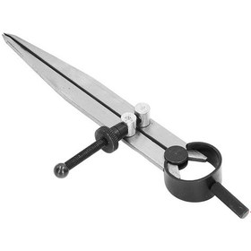 Resim Tenfowee 125mm Karbon Çelik Kanatlı Divider - Yaylı Somunlu, Hassas Ayar, Deri/ahşap/plastik/metal Üzerinde Çizim Ve Ölçüm İçin 
