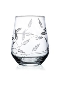 Resim Decocia Kazaan 6 Adet Su ve Meşrubat Bardağı 425cc Sürgün Desenli Şeffaf 