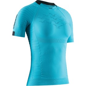 Resim X-bionic® Effektor 4d Running Shirt Sh Sl Wmn Kadın Mavi Koşu Tişört 