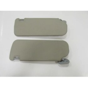 Resim TŞT 2002 - 2006 Toyota Corolla ZZE121 Güneşlik Gri Sağ - Sol Set 2 Parça 