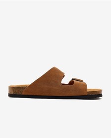 Resim Skechers Aıdan Erkek Kahverengi Sandalet 205296 Csnt 