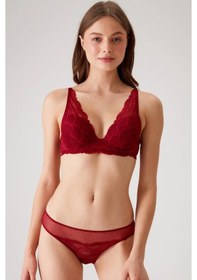 Resim Pierre Cardin 4821 Biella Soft Push Up Dolgulu Çiçekli Bralet Sütyen Takımı 001 