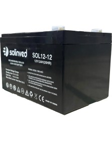 Resim Solinved 12V 12AH Ups ve Alarm Aküsü 