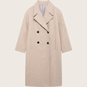 Resim Kadınlar için Büyük Boy Yumuşak Tweed Ceket - Siyah, Düğme Detaylı Rahat Stil, Uzun Kollu, Tüm Mevsim Giyim, Rahat Dış Giyim | Minimalist Ceket | Yumuşak Kumaş 