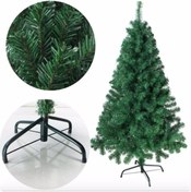 Resim 210 Cm Yılbaşı Ağacı 780 Gür Dallı Metal Gövde Metal Ayak A Kalıt 