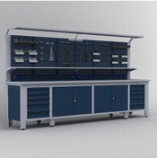 Resim 3.5 Metre Çalışma Tezgahı İe.36.15.74 