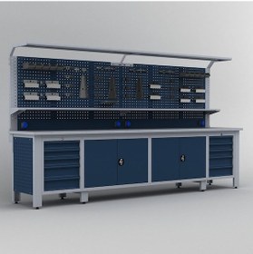 Resim 3.5 Metre Çalışma Tezgahı İe.36.15.74 