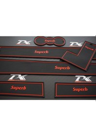 Resim Skoda Superb 2009 - 2015 Araç Içi Kaymaz Ped Kaplama Seti (547699131) 